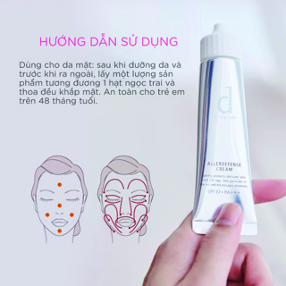 Kem Chống Nắng D Program Allerdefense Cream 35g