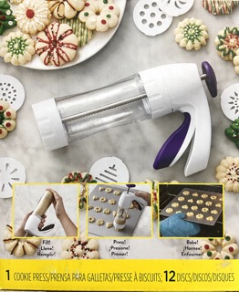 Bộ ống bơm bánh cookie 12 kiểu Wilton