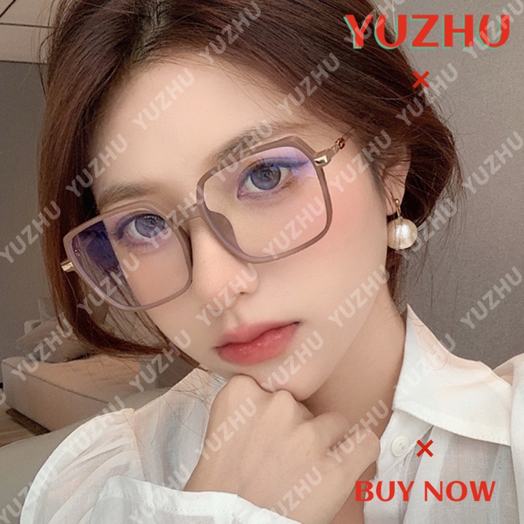 Mắt kính gọng vuông chống bức xạ ánh sáng xanh thời trang Hàn Quốc cho nữ