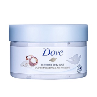 【bản Mỹ  * bản Đức  Kem tẩy tế bào chết Dove chiết xuất lựu dưỡng ẩm làm trắng da toàn thân Làn da trắng mịn 225ml