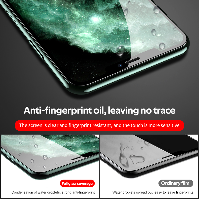 Kính cường lực TBTIC chống ánh sáng xanh thích hợp cho iPhone 14 13 12 11 Pro Max Mini SE 2020 X Xs Max Xr