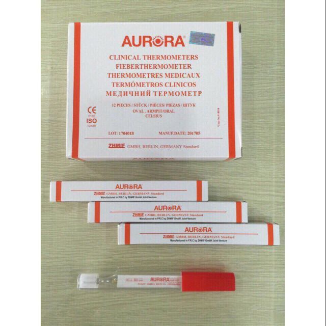 NHIỆT KẾ THỦY NGÂN AURORA