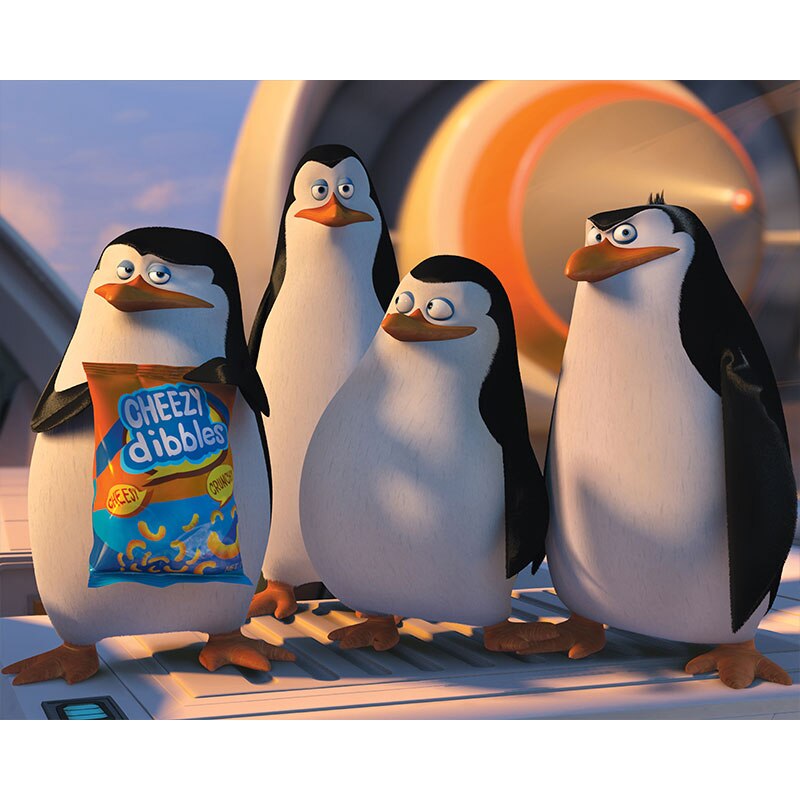 Bộ Tranh Đính Đá 5D Họa Tiết Chim Cánh Cụt Độc Đáo Kích Thước 40x30CM Diy Dùng Trang Trí