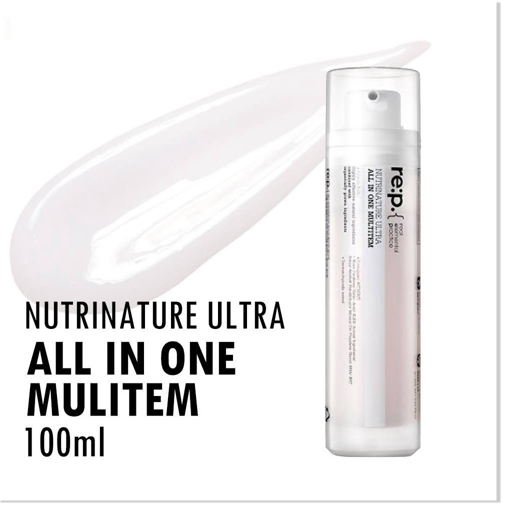 Nước Thần REP Cấp Ẩm, Phục Hồi Dành Cho Da Nhạy Cảm RE:P Nutrinature Ultra All-In-One Multitem 100ml