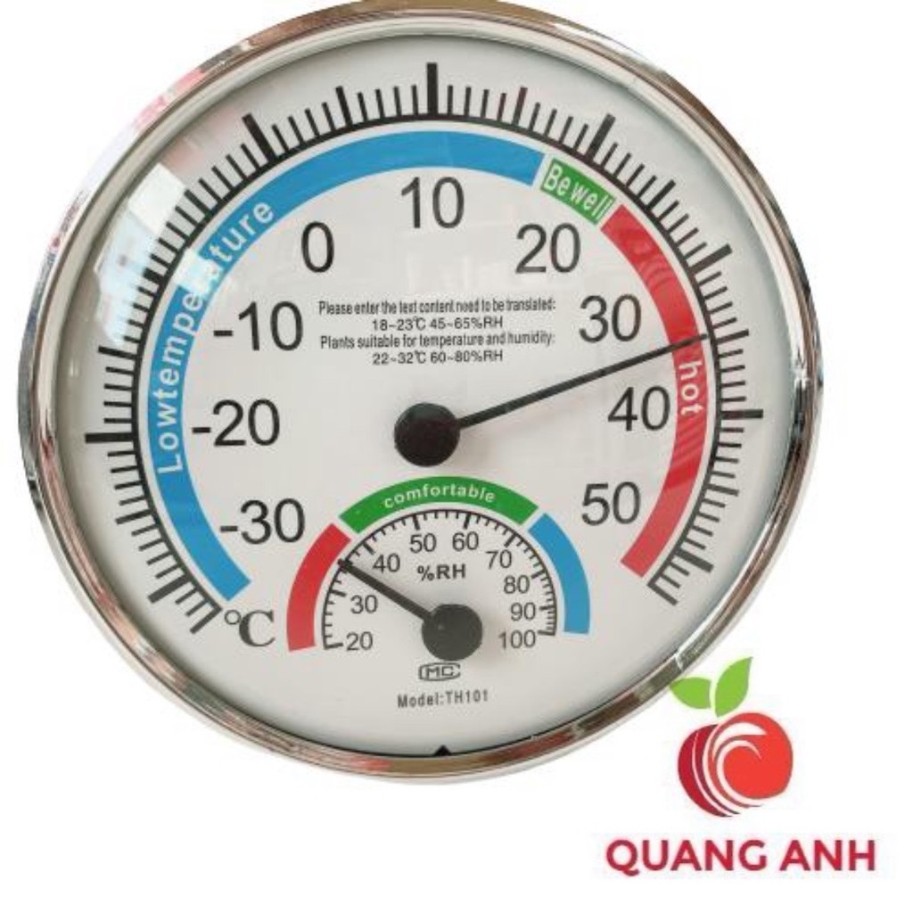 Nhiệt Ẩm Kế Cơ Học Thermometer - Thiết Bị Chuyên Dụng Để Đo Độ Ẩm Và Nhiệt Độ - Chất Lượng Cao