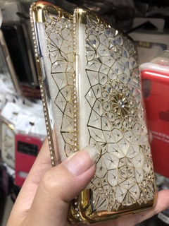 Ốp lưng oppo A71 vàng 3D