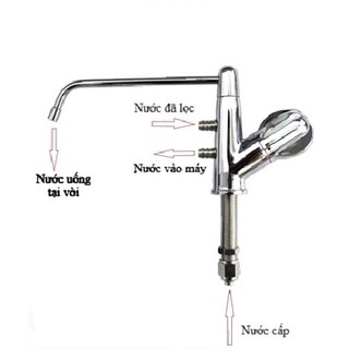 Vòi cổ thấp chuyên dùng cho máy lọc nước điện giải ion kiềm