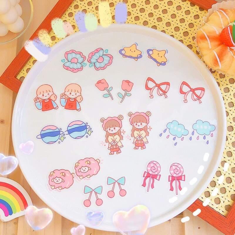 🧚🏻‍♀️Sticker12 Set 40 hình dán 12 cung hoàng đạo