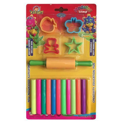 Bộ Đồ Chơi Đất Nặn Thái Lan Cho Bé Sáng Tạo 12 Màu và Khuôn Nặn