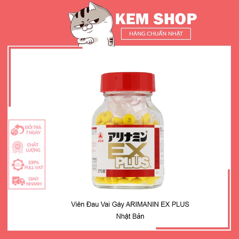 [Hàng_Nhật_Auth] Viên Đau Vai Gáy ARIMANIN EX PLUS Nhật Bản [Hàng-Auth]