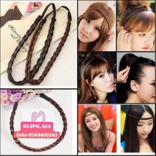 Băng đô thắt bím dây thun PK014
