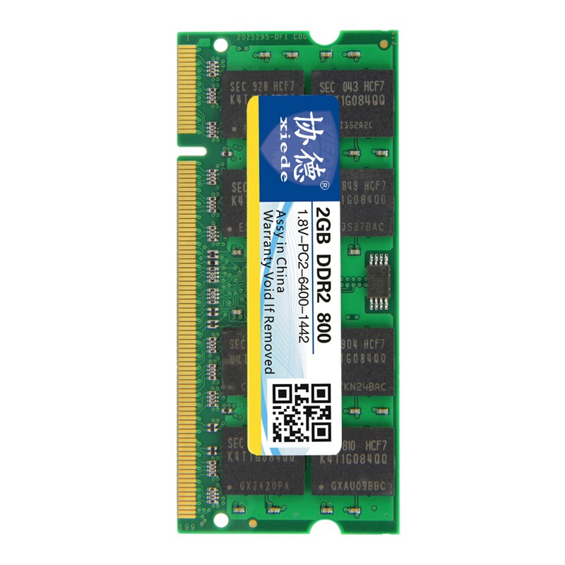 Bộ Nhớ Ram Ddr2 800 2gb Pc2-6400 240pin Dimm 800mhz Cho Note | BigBuy360 - bigbuy360.vn