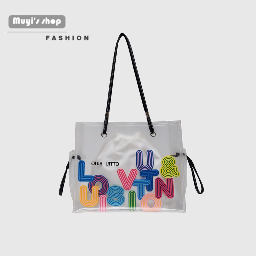 Túi Xách Nhựa Trong Suốt Thời Trang Cho Nữ