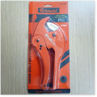 Kéo cắt ống nhựa PVC nhiệt lưỡi INOX ASAKI AK 0082