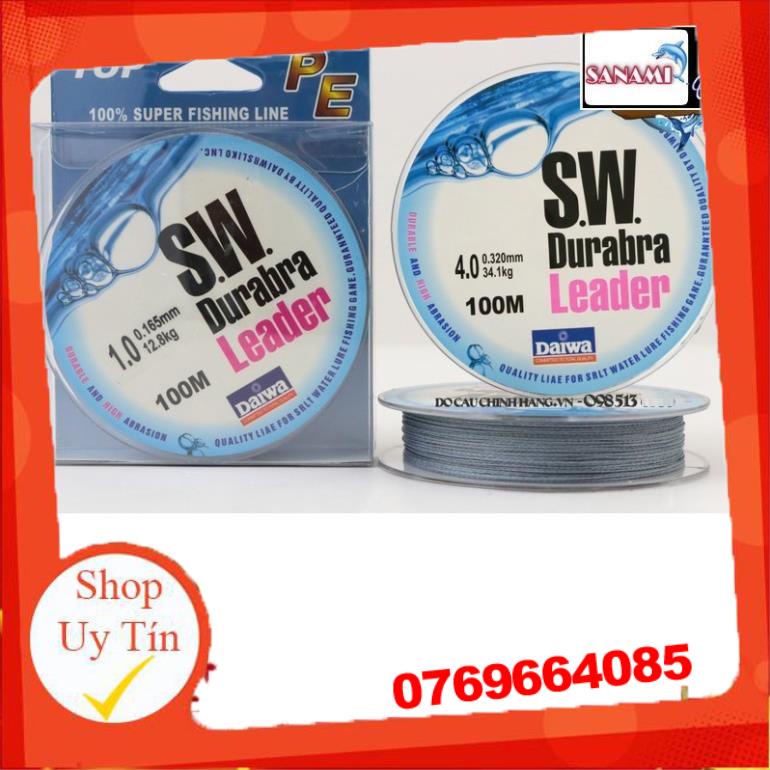 Dây Dù Câu Cá Giá Rẻ DAIWA SW 70M Siêu Bền, dai mịn, chịu tải tốt, dây dù câu cá x4 -Đ𝗢̂̀ 𝗖𝗔̂𝗨 𝟳𝟭𝟲