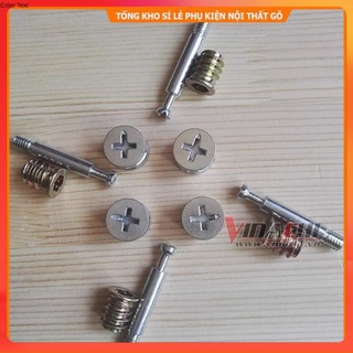 Bộ Ốc - Bộ Ốc Liên Kết Cam Ốc Cấy Ren 6*40 - Túi 100 Bộ CAO CẤP