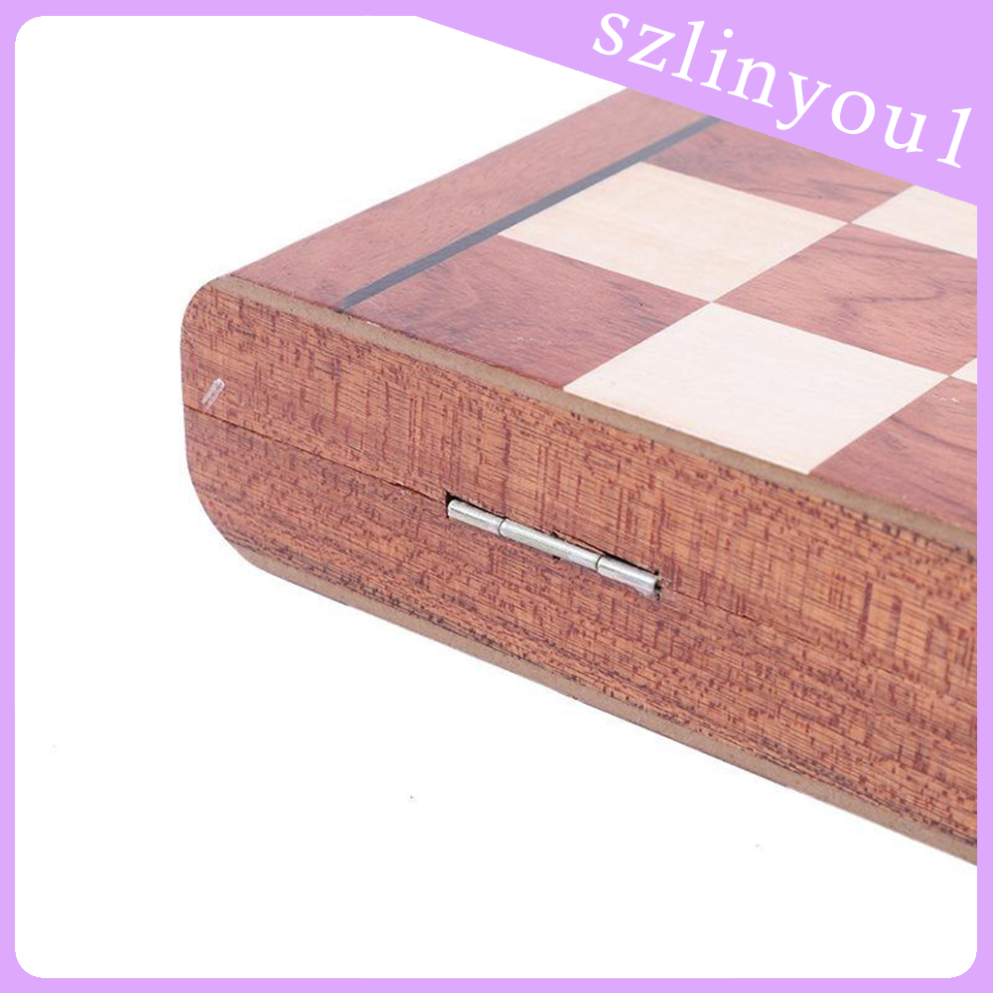 New Arrival Magnetic Wooden Chess Backgammon Checkers Chess Game Ancient Chess Travel