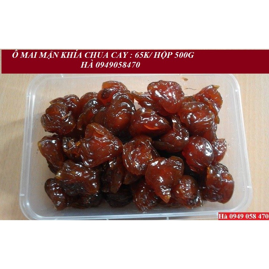 COMBO 2 KG  Ô MAI -  4 HỘP Ô MAI HOT 500G/HỘP ( HSD 6 tháng ) - hình thật, hàng chuẩn | BigBuy360 - bigbuy360.vn