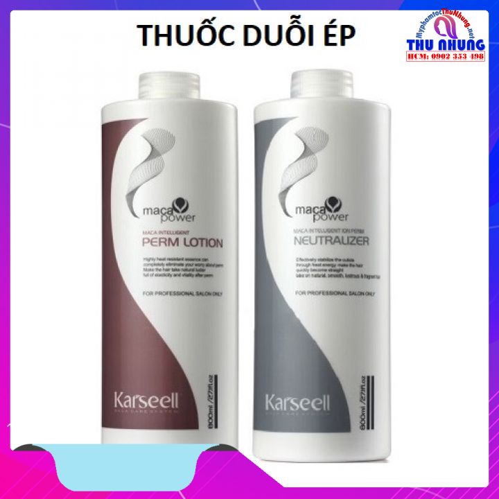 THUỐC DUỖI ÉP TÓC SIÊU THẲNG KARSEELL COLLAGEN 800ML