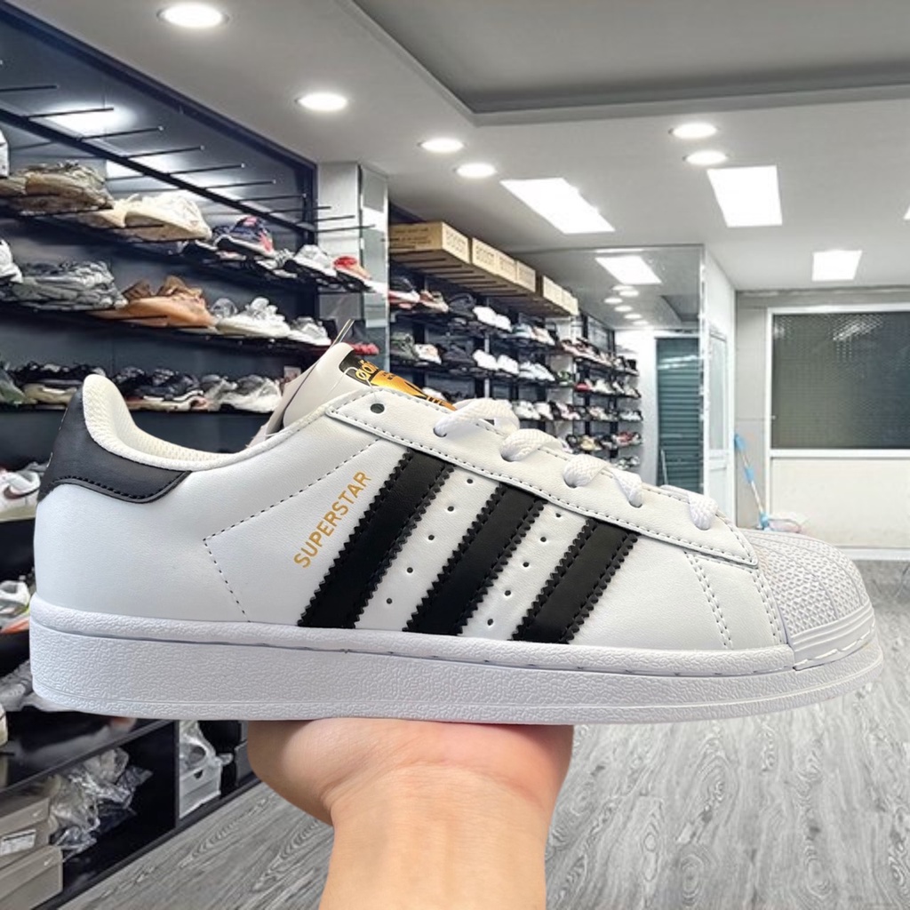 Giày  sneaker adidas mũi sò tem vàng chuẩn xịn full size nam nữ  - Yabi_boutique