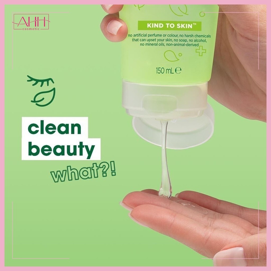Sữa Rửa Mặt Simple [ HÀNG CHÍNH HÃNG] Kind To Skin Refreshing Facial Wash Gel AHH Cosmetic | BigBuy360 - bigbuy360.vn