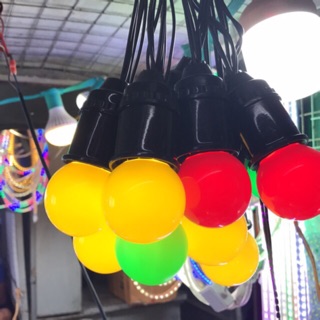 Chùm bóng led 3w trang trí và treo cây 