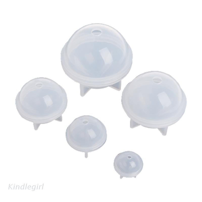 Khuôn Làm Xà Phòng / Trang Sức Hình Cầu Bằng Nhựa Epoxy Diy