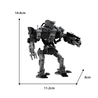 Bộ Đồ Chơi Lắp Ráp robot RoboCop Kane
