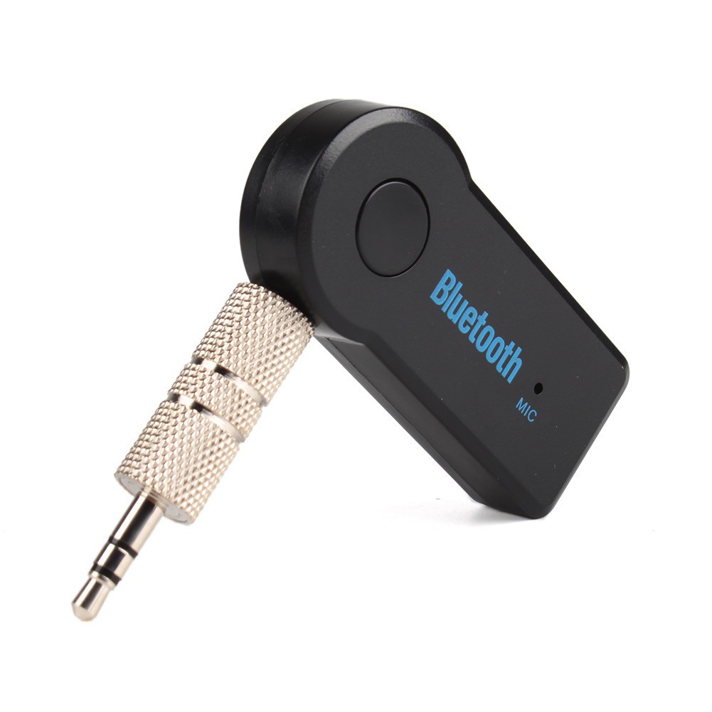 Usb bluetooth cho xe ô tô, bộ thu bluetooth không dây 3,5MM kết nối dàn âm thanh cho xe hơi amply, loa Car Bluetooth