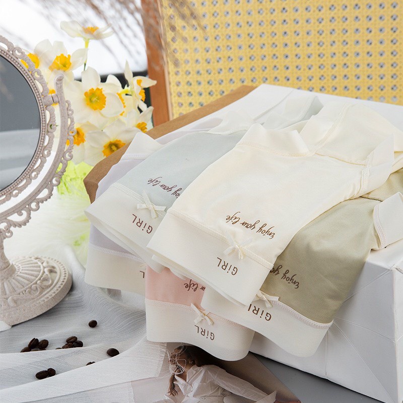 Sét 10 Quần Lót Nữ Sexy Gợi Cảm Đúc Su Viền Cotton Siêu Mát - Quần Chíp Tàng Hình Siêu Nhẹ Kháng Khuẩn Cao Cấp QL20