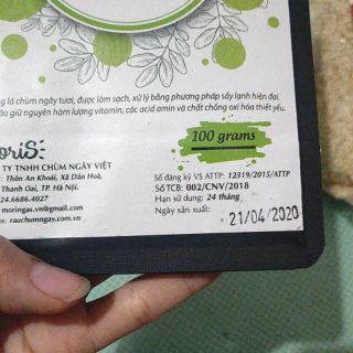 Bột chùm ngây sấy lạnh Moris