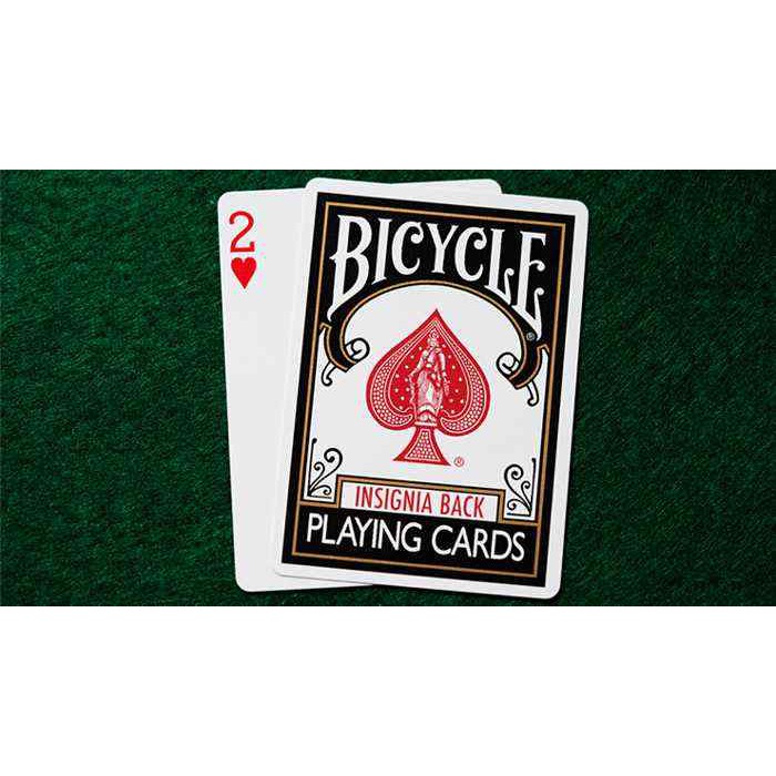 Bài Mỹ ảo thuật bicycle USA cao cấp: Bicycle Insignia Back (Black) Playing Cards