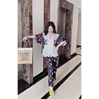 Pyjama vải lụa mango loại 1