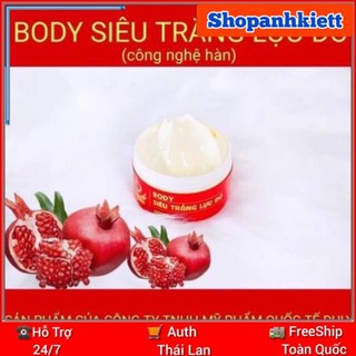 Kem dưỡng trắng Body siêu trắng lựu đỏ Duly.. + tặng sữa rửa mặt Acnes Pure White 25g