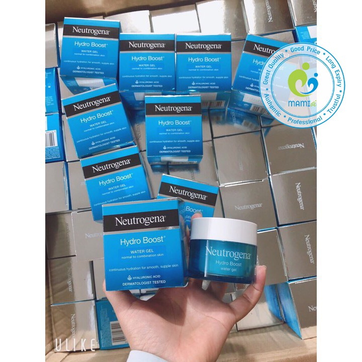 Kem dưỡng ẩm (48g) cho mọi lứa tuổi Neutrogena Hydro Boost Water Gel (da dầu)/Gel Cream (da khô), UK