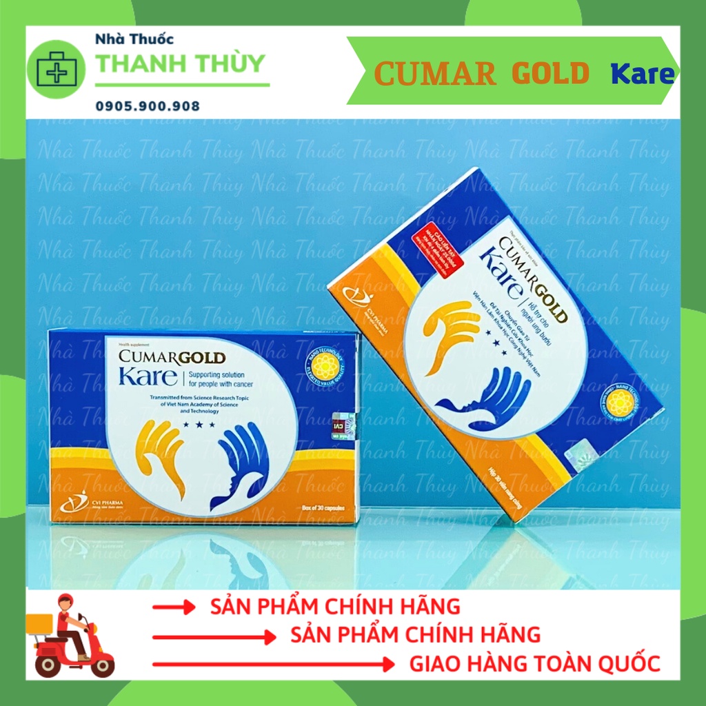 CUMARGOLD NEW - CUMARGOLD KARE  - VIÊN UỐNG NANO CURCUMIN GIẢM ĐAU DẠ DÀY, CHỐNG OXY HOÁ