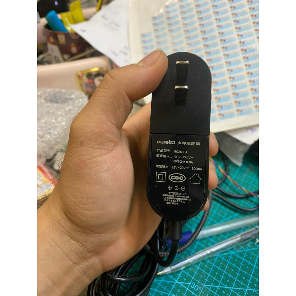 Bộ Chuyển Đổi AC/DC Thay Thế Cho Bộ Sạc Pin Eureka MC2508A NEC122A NEC-122 NEC124A NEC-124A NEC126 N