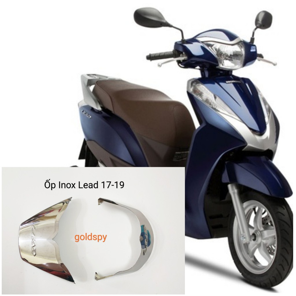 Ốp Inox Dè Trước Sau Lead 2017-2019