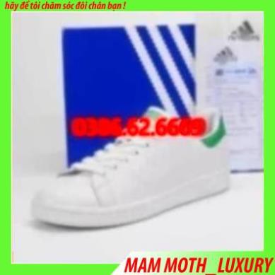 [FREE SHIP - XẢ KHO] giày thể thao sneaker GIÀY S T A N S M I T H GÓT XANH full  box AMT1