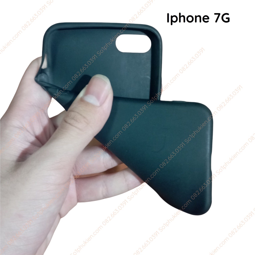 Ốp lưng silicon dẻo đen xịn iPhone 5 / 6 / 7 / 8 / 6 plus / 7 plus / 8 plus / 7G / x / XR / XS / XS max