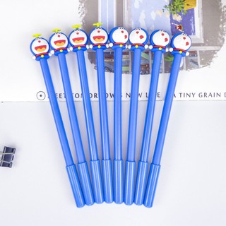 Bút bi nước mực gel hình Mon đầu tròn Pison, mực đen ngòi kim 0.38mm - SP0279 - 1 cái