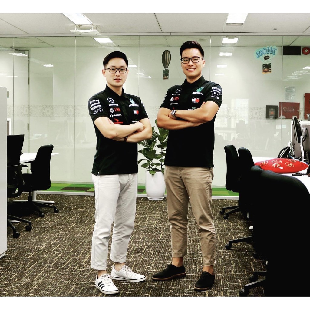 Áo Polo Racing AMG-Mercedes Fomula One Team