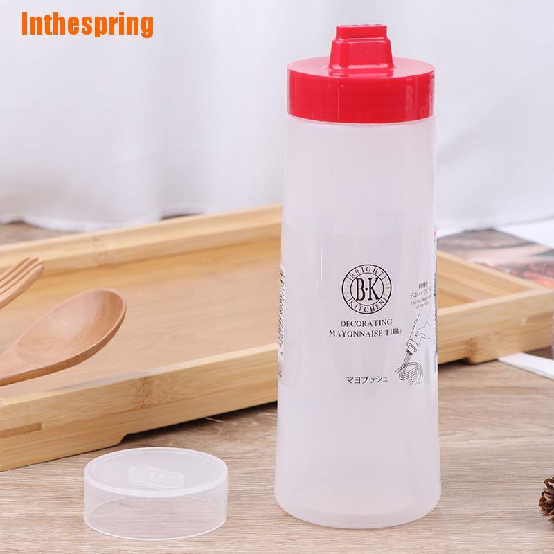 Chai Nhựa Đựng Nước Sốt 4 Ngăn Tiện Lợi
