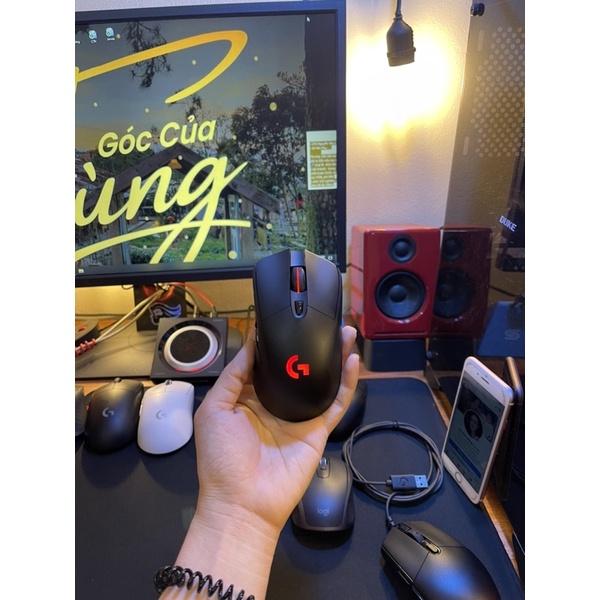 Chuột Gaming Logitech G703 Hero Lightspeed Wireless không dây likenew