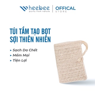 Túi Lưới Tạo Bọt Tắm Cao Cấp Từ Thiên Nhiên Bảo Vệ Môi Trường Kích Thước 9x14cm