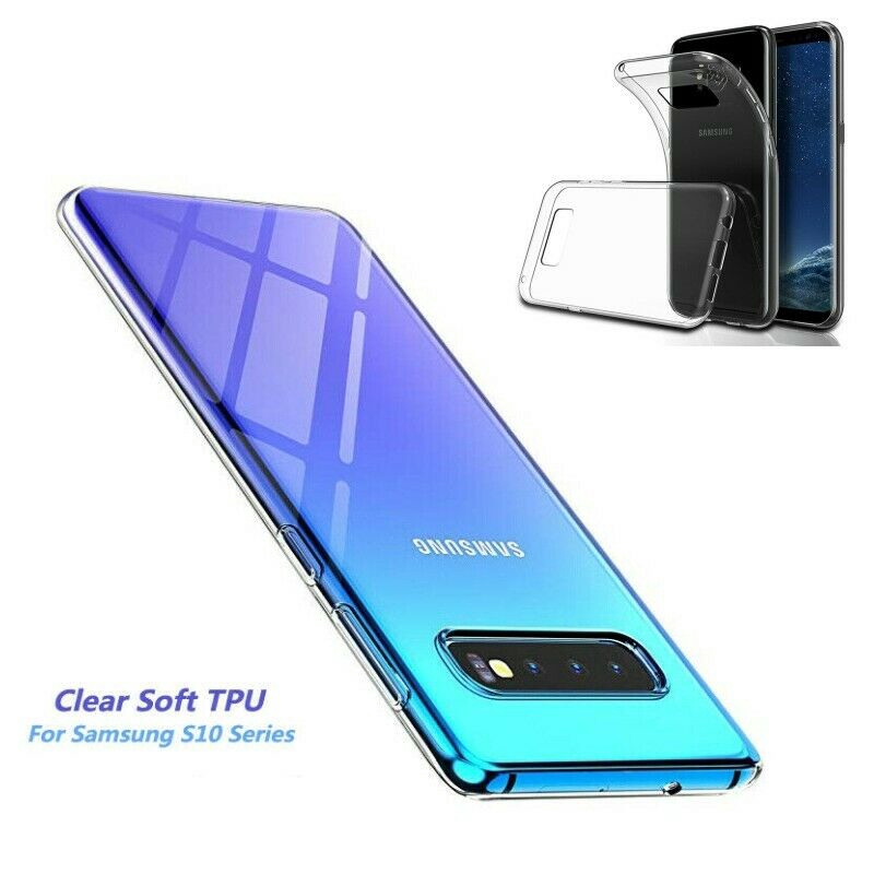 Ốp điện thoại TPU trong suốt dễ thương Galaxy S10/S10+/S10 Lite