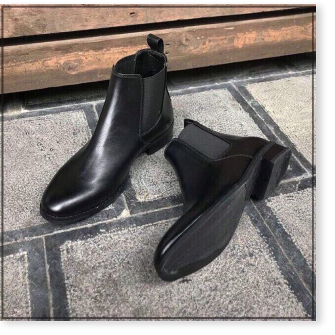𝔹𝕆𝕊𝕊 𝕊ℍ𝕆𝔼𝕊 ⚜️ Bốt Da Nam Đen | BigBuy360 - bigbuy360.vn