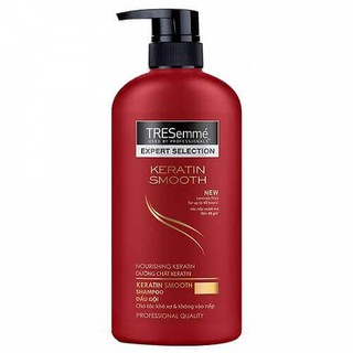 Dầu gội tresemme' keratin smooth tinh dầu argan và keratin vào nếp suôn mượt 650g