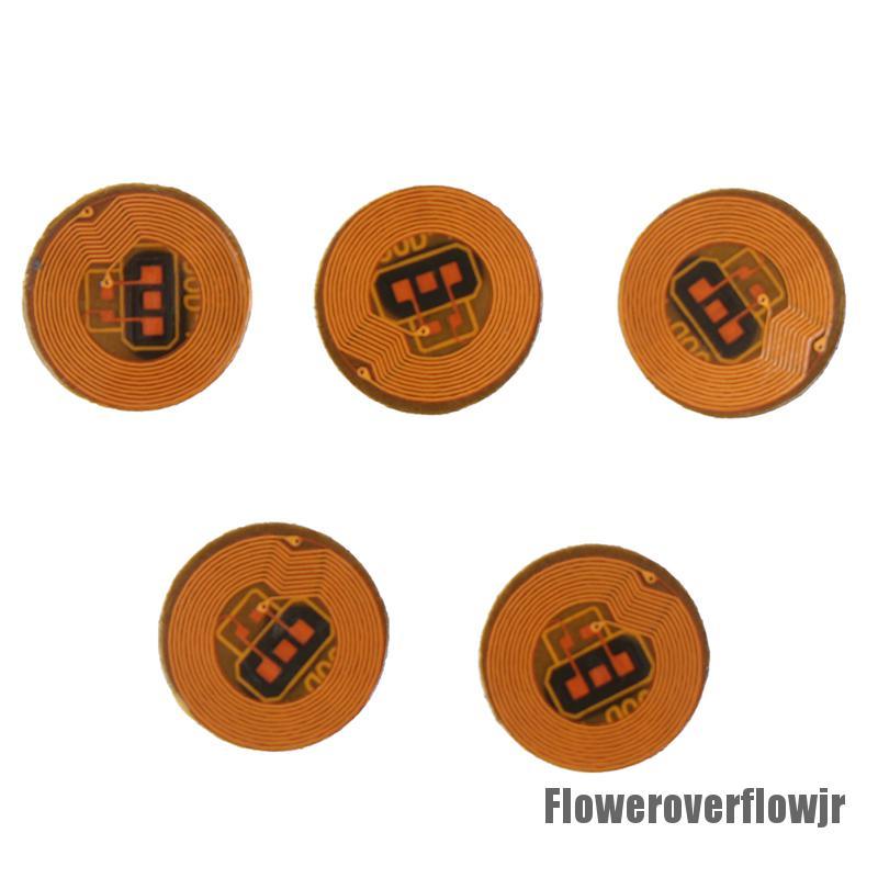 Set 5 Thẻ Điện Tử 15693 Rfid Icon Fpc Mini Rfid Nfc Chuyên Dụng