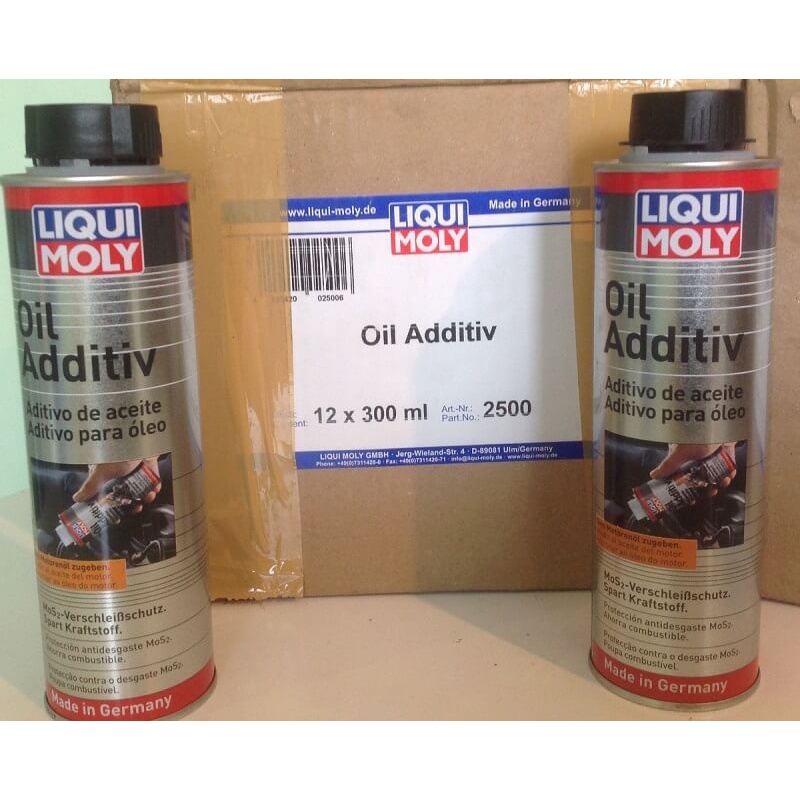 Phụ Gia Nhớt Liqui Moly Oil Additive - MOS2 - 2500 300ML Made in Germany